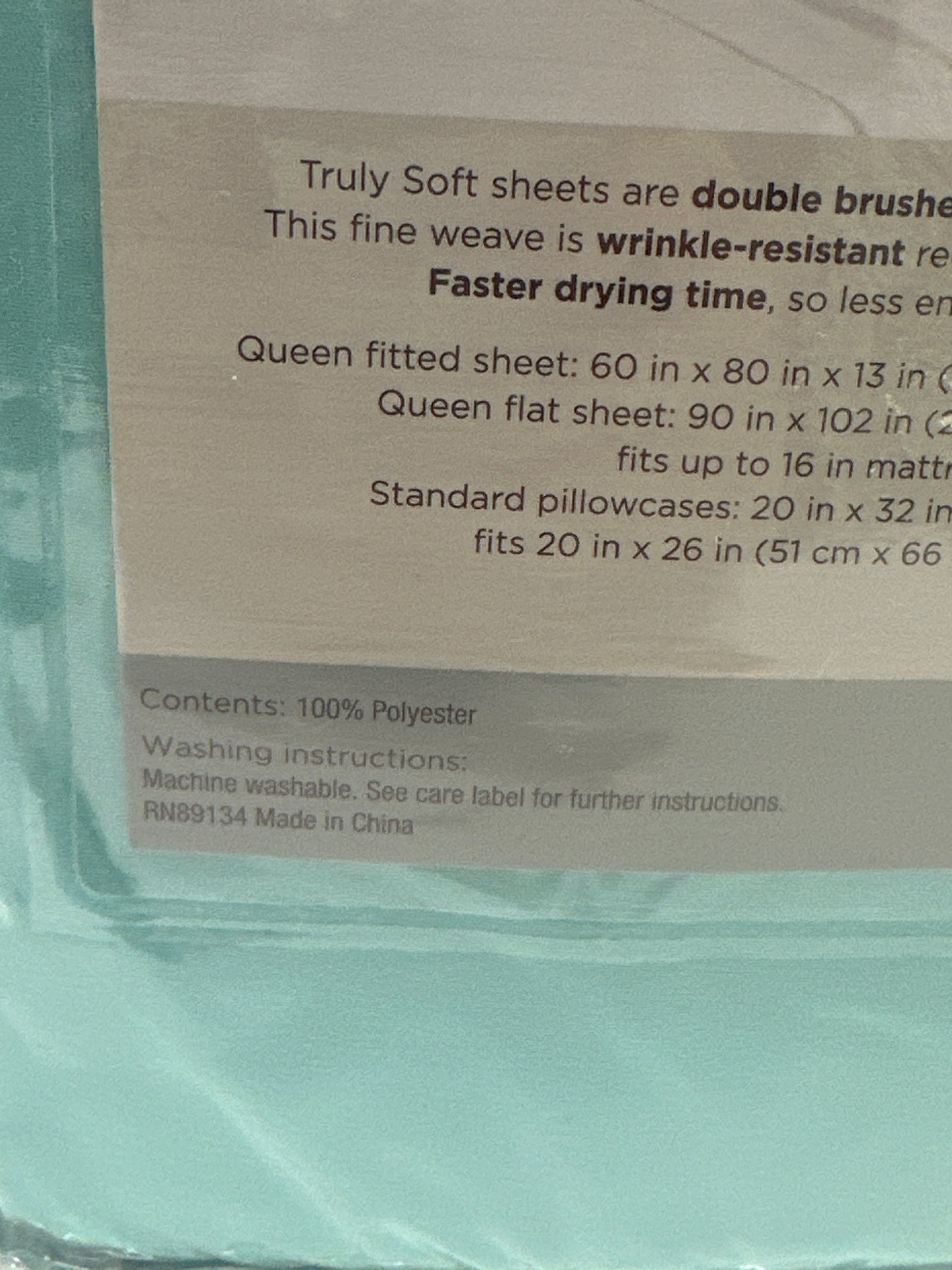 Truly Soft™ Everyday Sheet Set – Double Brushed Wrinkle-Resistant Bedding