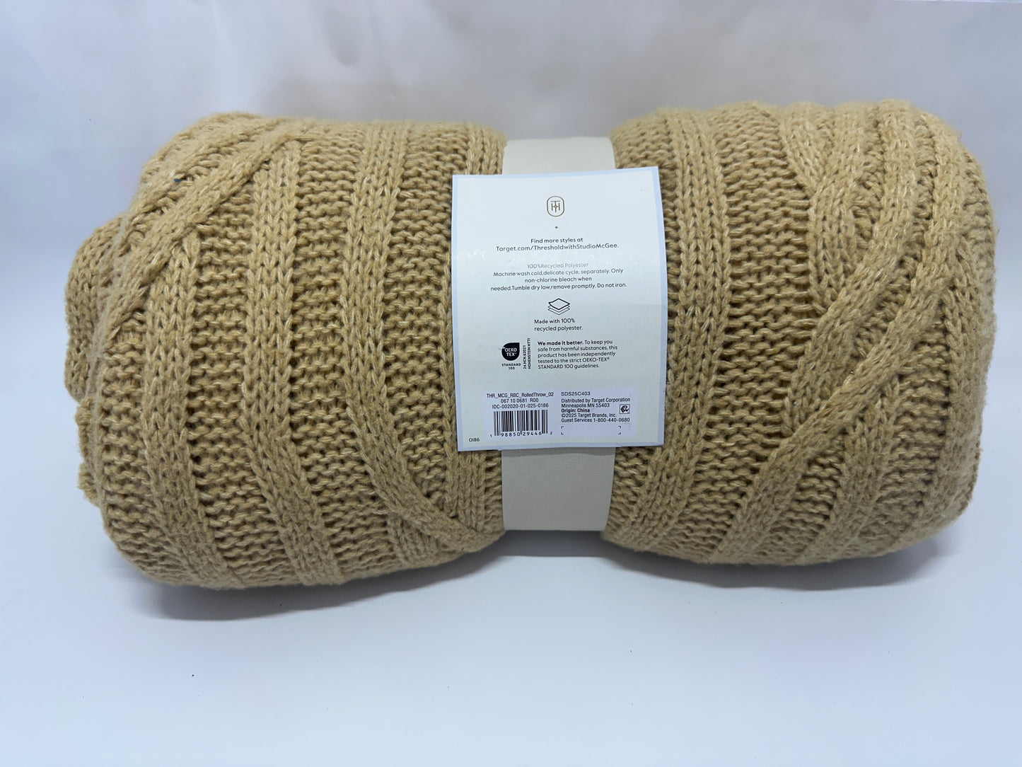 Threshold™ Throw Blanket Designed with Studio McGee – Textured Knit Throw