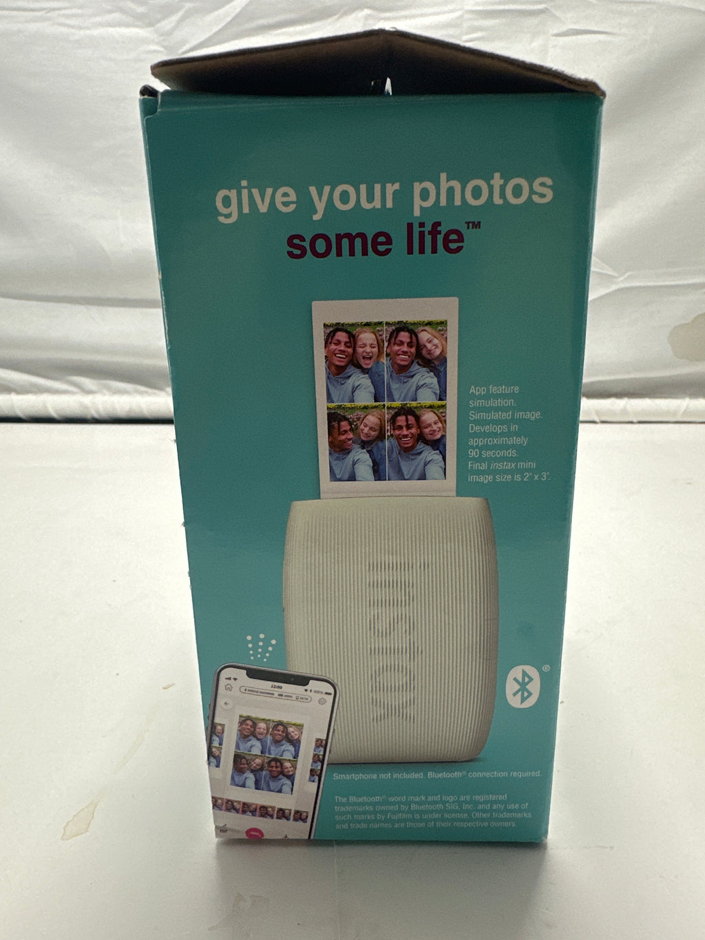Fujifilm Instax Mini Link 3 Sage Green Smartphone Printer Bundle