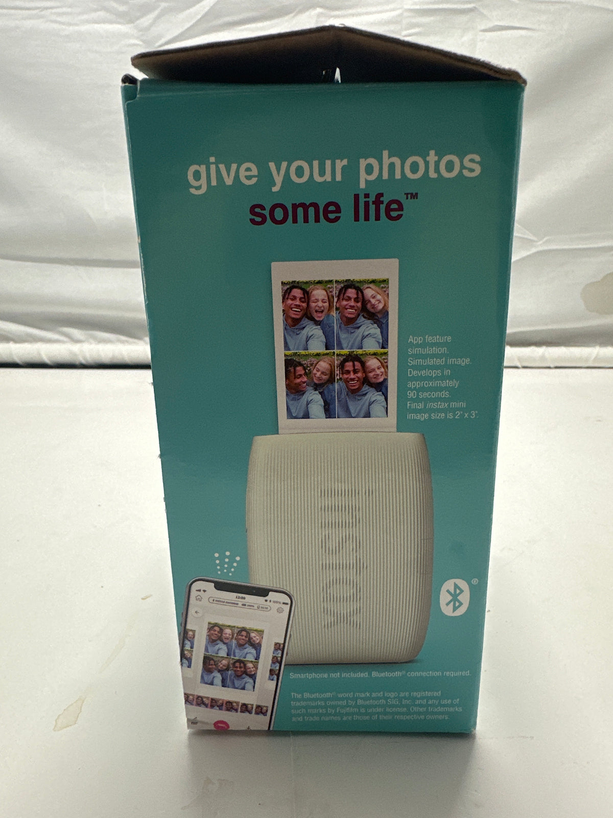 Fujifilm Instax Mini Link 3 Sage Green Smartphone Printer Bundle