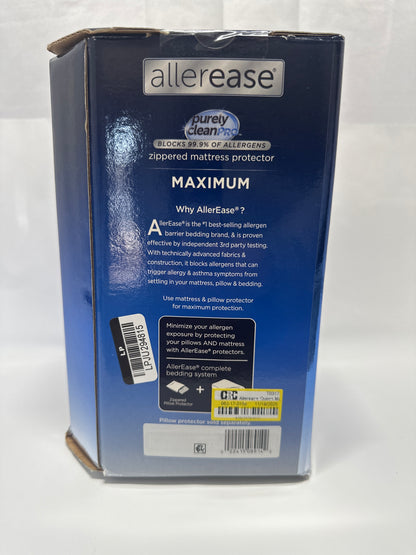 AllerEase Purely Clean Pro Maximum Zippered Mattress Protector