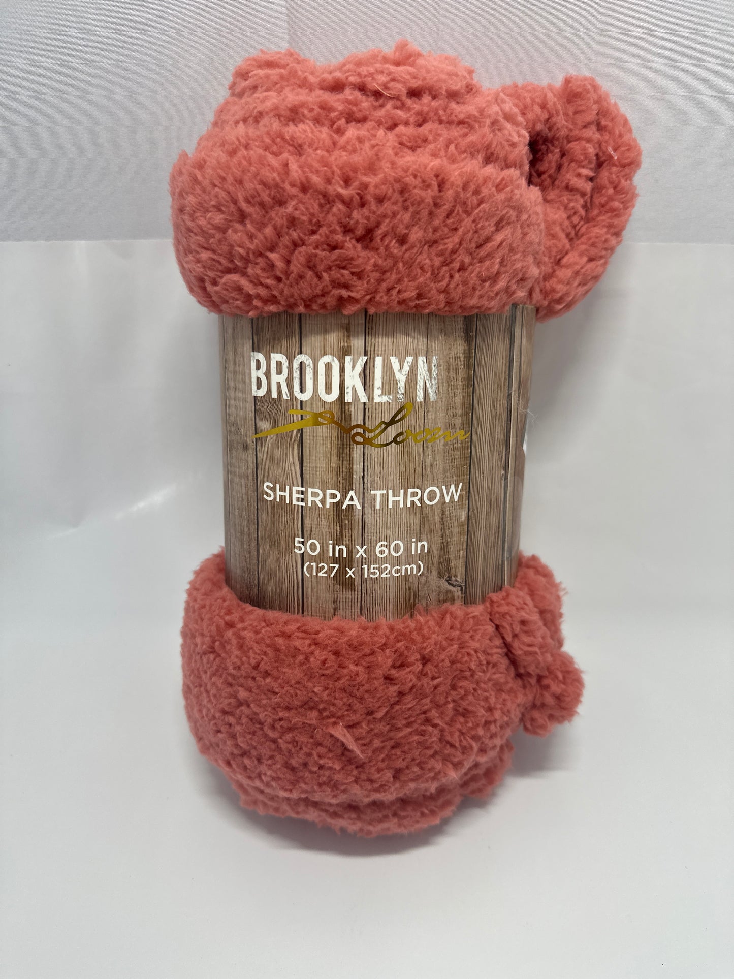Brooklyn Loom Sherpa Throw Blanket