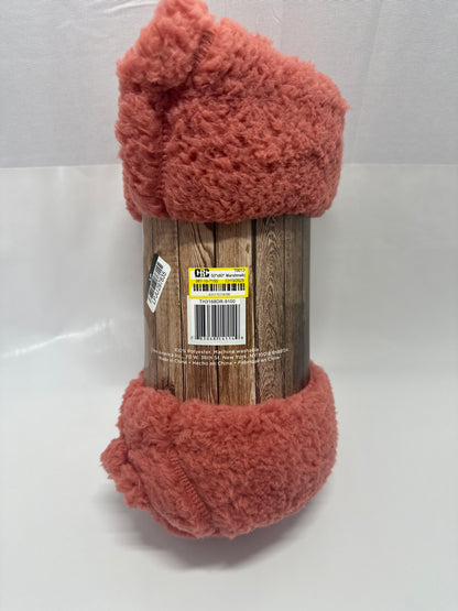 Brooklyn Loom Sherpa Throw Blanket