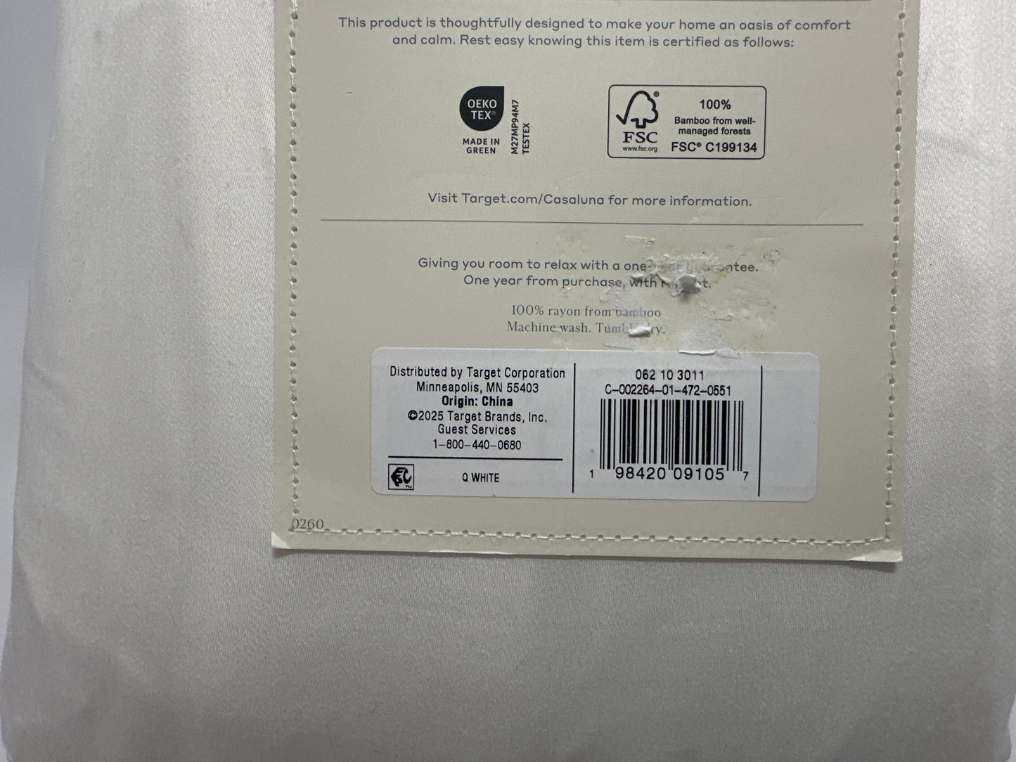 Casaluna™ Rayon from Bamboo Blissful Sheet Set