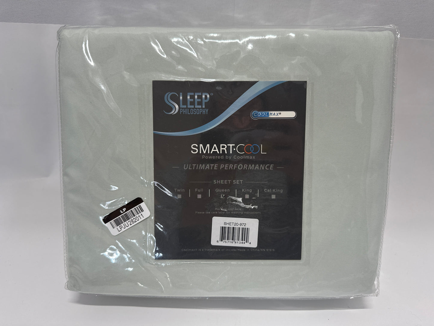 Sleep Philosophy Smart-Cool Ultimate Performance Sheet Set-Queen