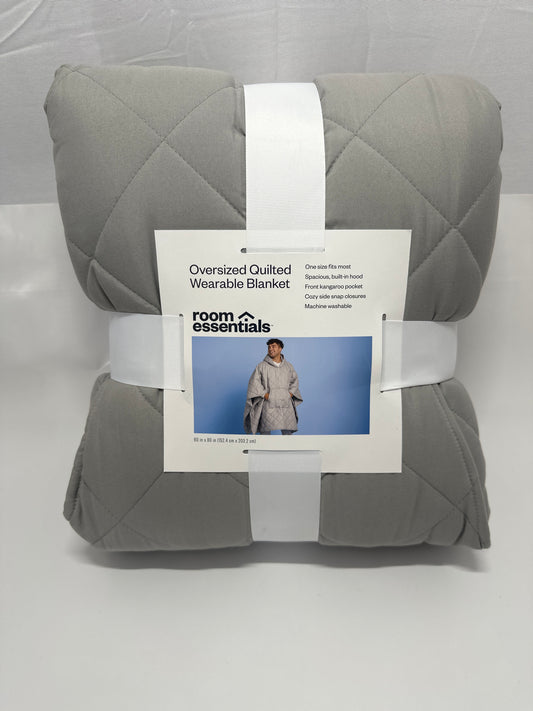Room Essentials Oversized Quilted Wearable Blanket
