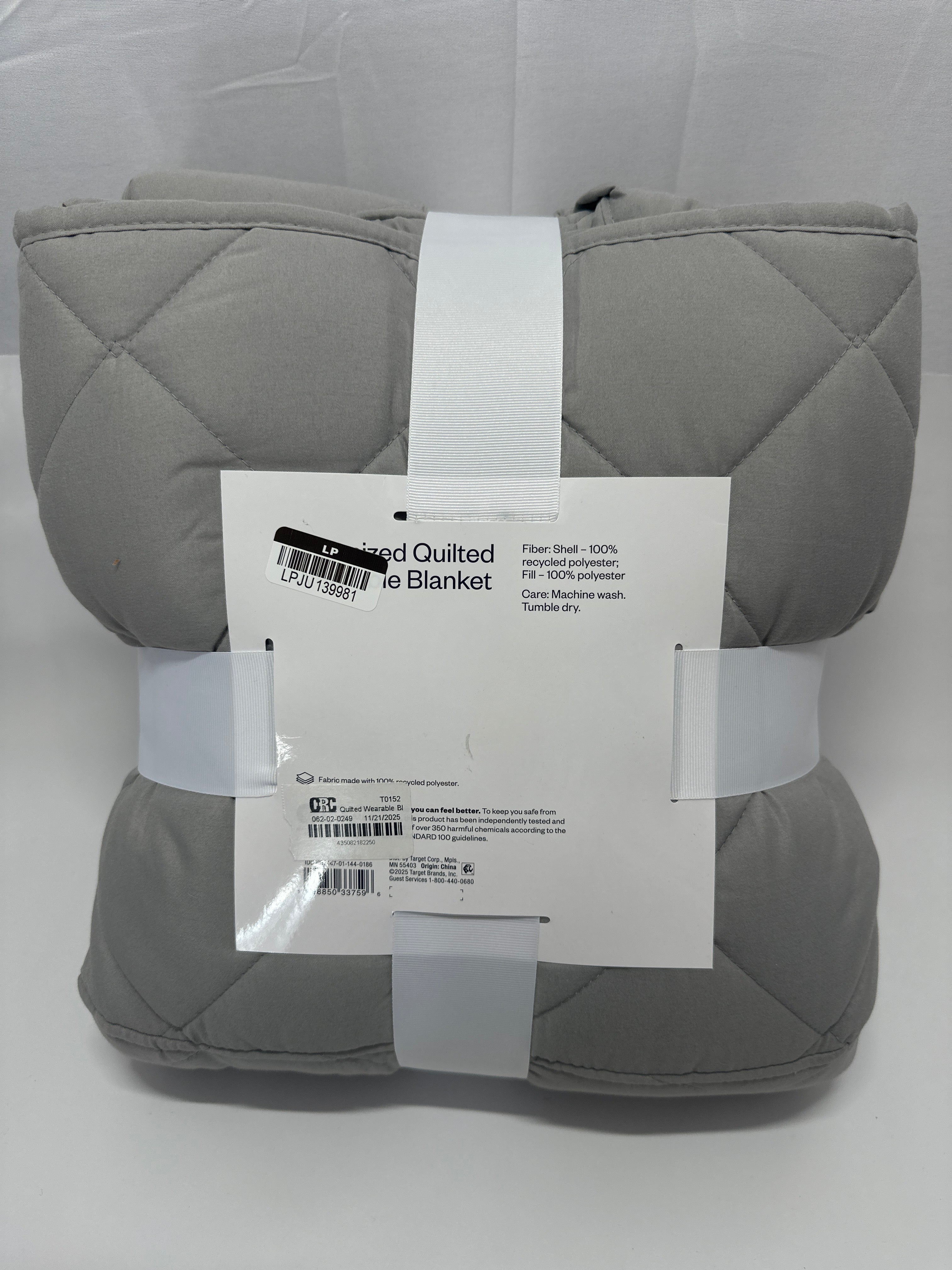 Room Essentials Oversized Quilted Wearable Blanket