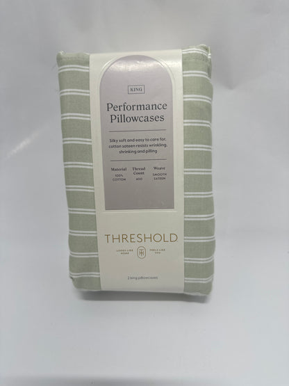 Threshold Performance Cotton Sateen Pillowcases