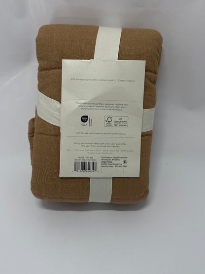 Casaluna Heavyweight Linen Blend Sham – Luxe Textured