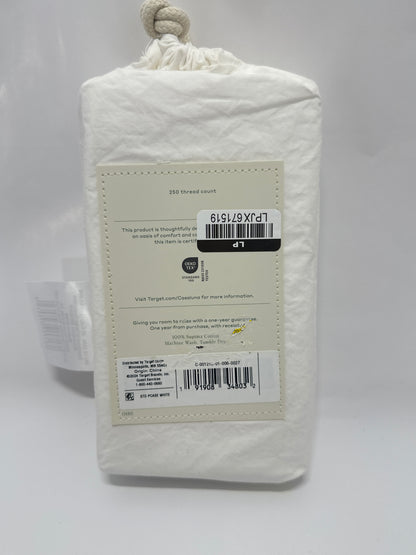 Casaluna Supima Percale Pillowcase Set – Crisp Cooling Cotton, Hotel-Style Luxury Bedding