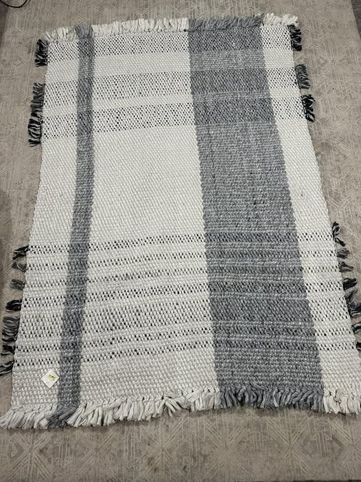 Laurelhurst Indoor/Outdoor Plaid Rug Black/White - Threshold™ designed with Studio McGee