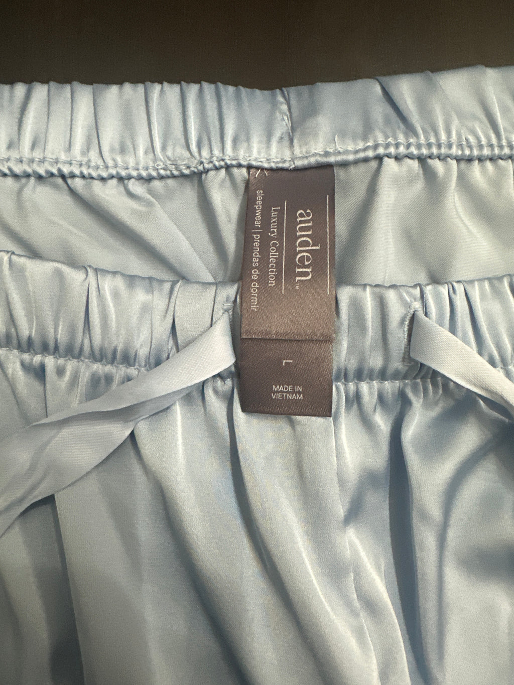 Auden Women’s Satin Pajama Shorts Sleepwear Lounge
