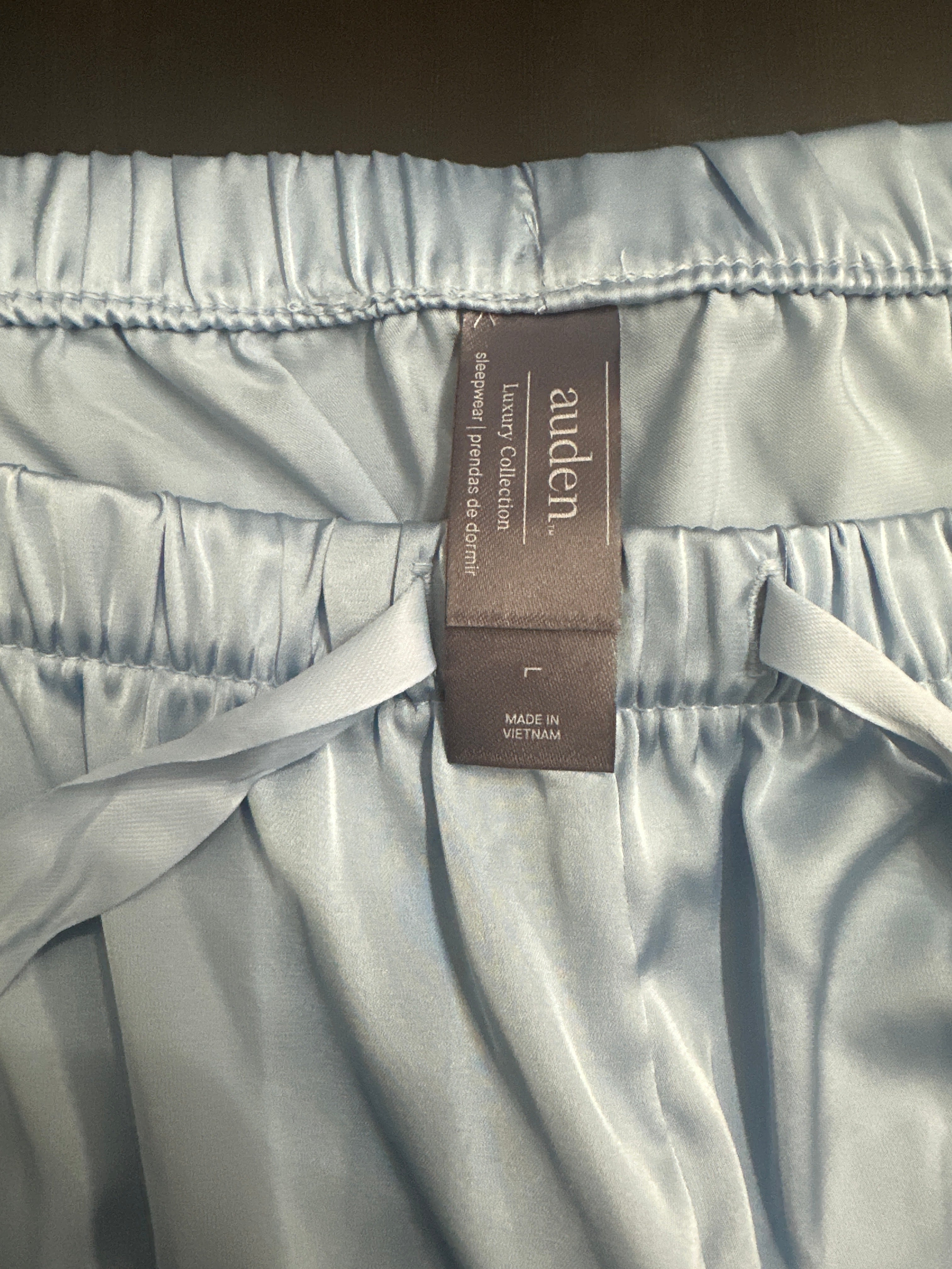 Auden Women’s Satin Pajama Shorts Sleepwear Lounge