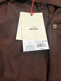 Woolrich Womens Dark Brown Belted Mini Skirt Casual Utility Style