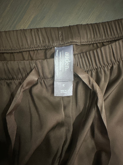 Auden™ Women’s Satin Pajama Shorts Sleepwear Lounge