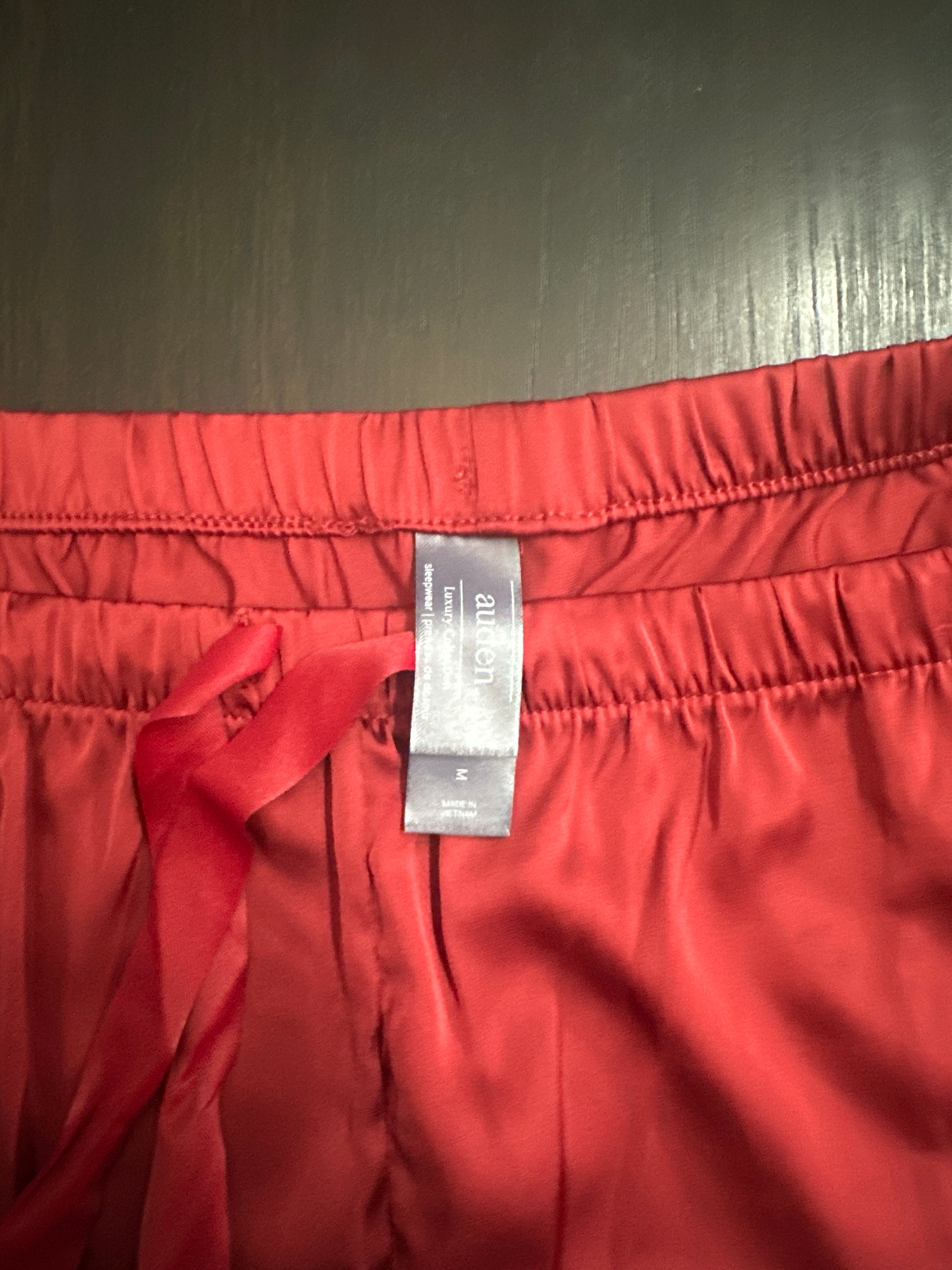 Auden Women’s Satin Pajama Shorts Sleepwear Lounge