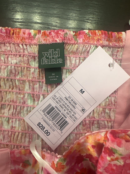 Women’s Hook and Eye Romper Pink Floral