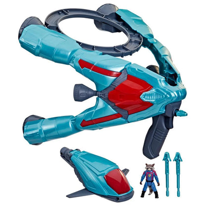 Marvel Guardians of The Galaxy Rocket Collectible Action Figure, Plastic Multicolor, 14 x 10 in