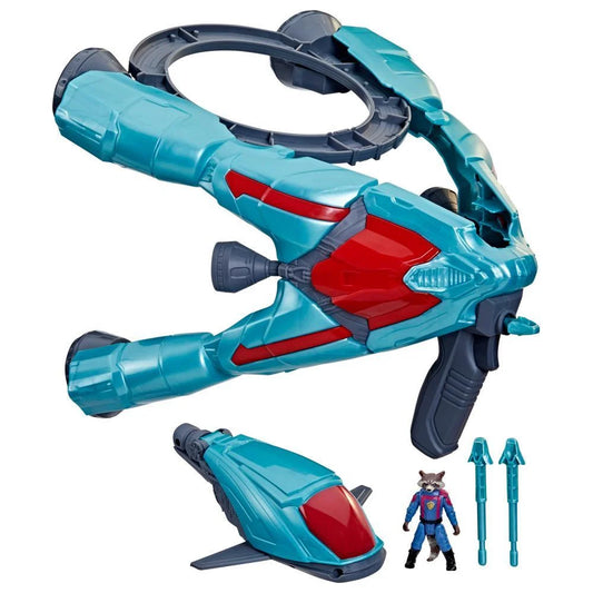Marvel Guardians of The Galaxy Rocket Collectible Action Figure, Plastic Multicolor, 14 x 10 in