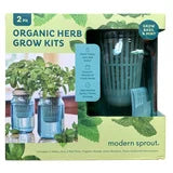 Modern Sprout’s Organic Herb Grow Kit 2pk