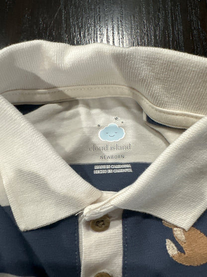 Cloud Island™ Baby Knit Top & Shorts Outfit Set – 2-Piece