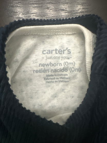 Carter’s® 2-Piece Baby Girl Corduroy Dress & Floral Long Sleeve Bodysuit Set