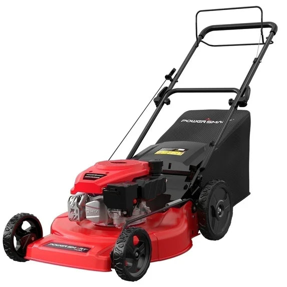 Power Smart 170CC 22" 3-in-1 Gas Self-Propelled Lawn Mower with 6-Position Height Adjustment