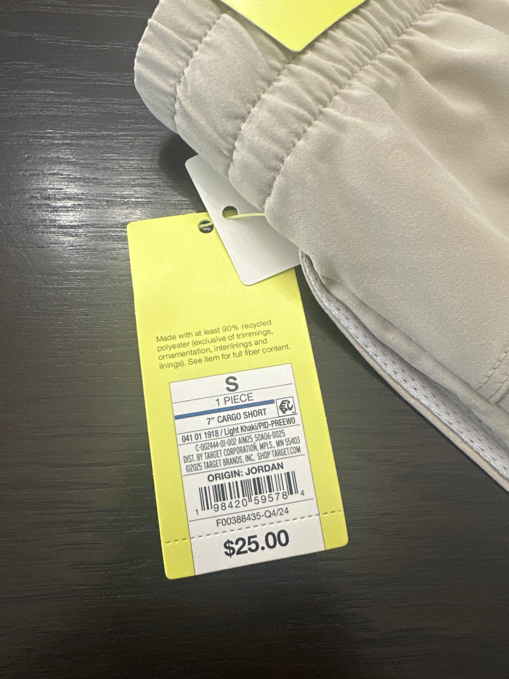 All In Motion Men's 7" Cargo Shorts