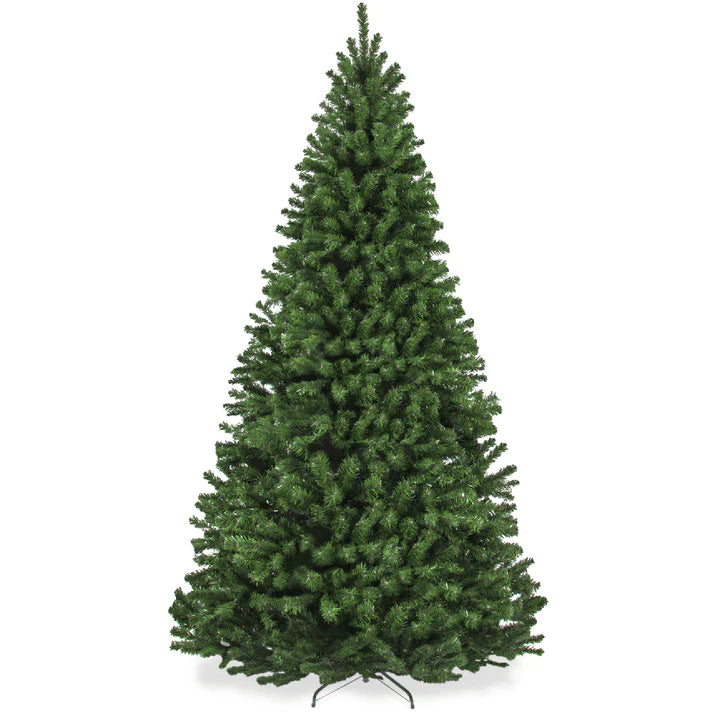 Premium Artificial Spruce Christmas Tree w/ Foldable Metal Base-6ft