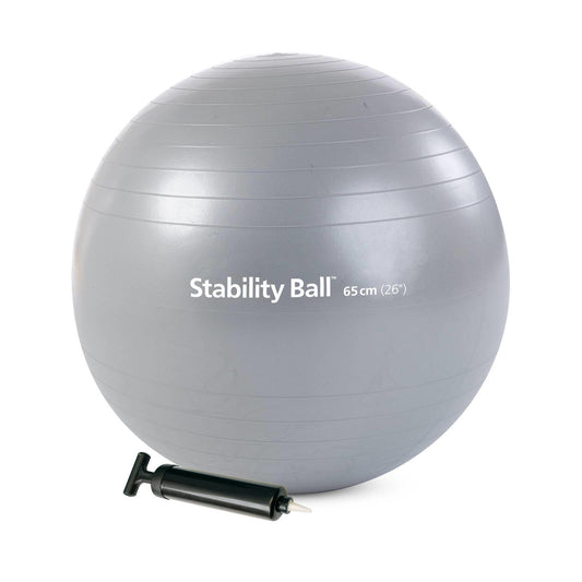 Merrithew Stability Ball & Pump – 65cm (Silver)