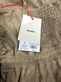 Woolrich Women's Khaki Midi Dress Utility Cargo Pocket Sleeveless