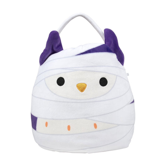 Squishmallows Original Holly Mummy Owl Halloween Treat Pail