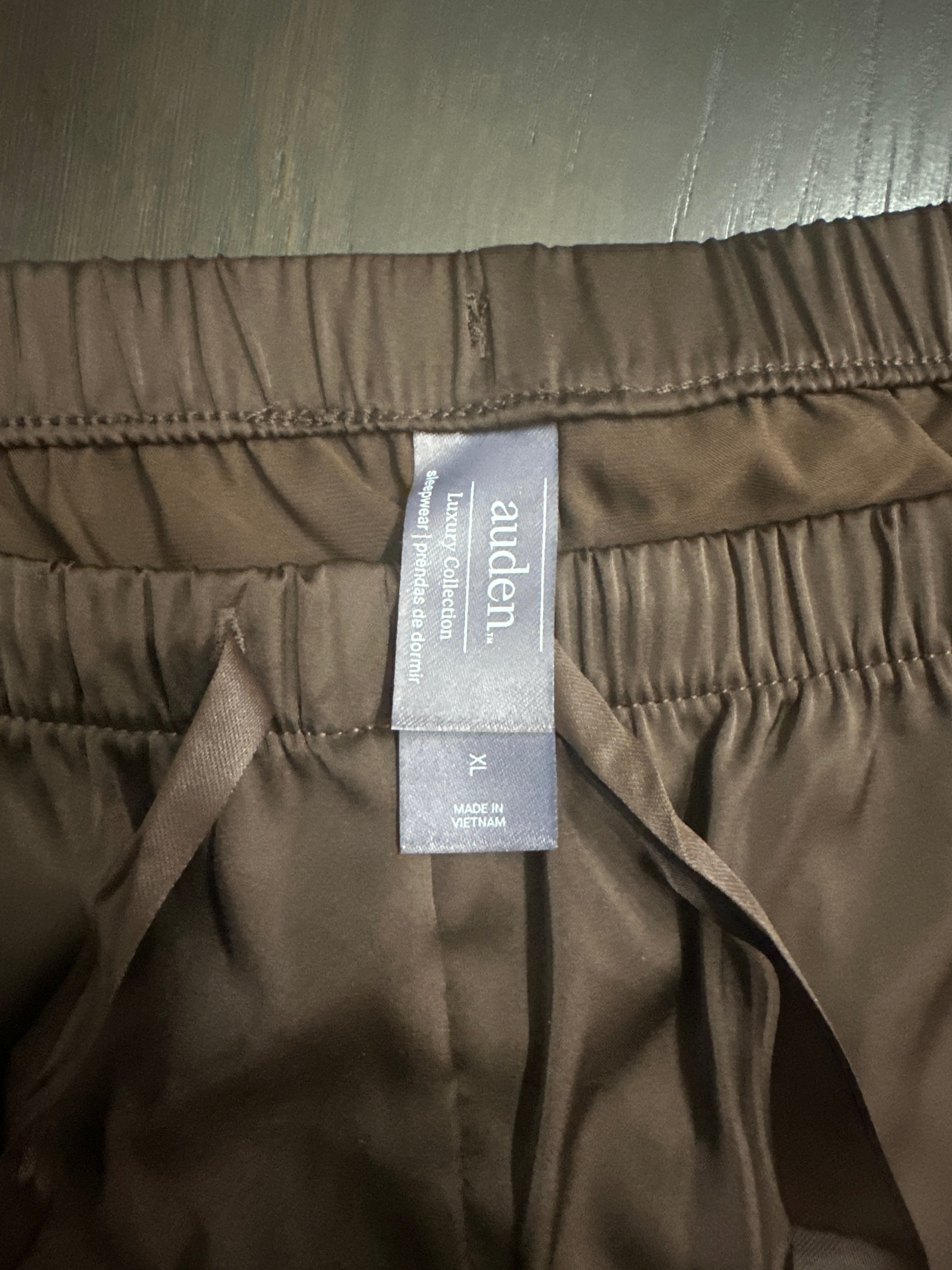 Auden Women’s Satin Pajama Shorts Sleepwear Lounge