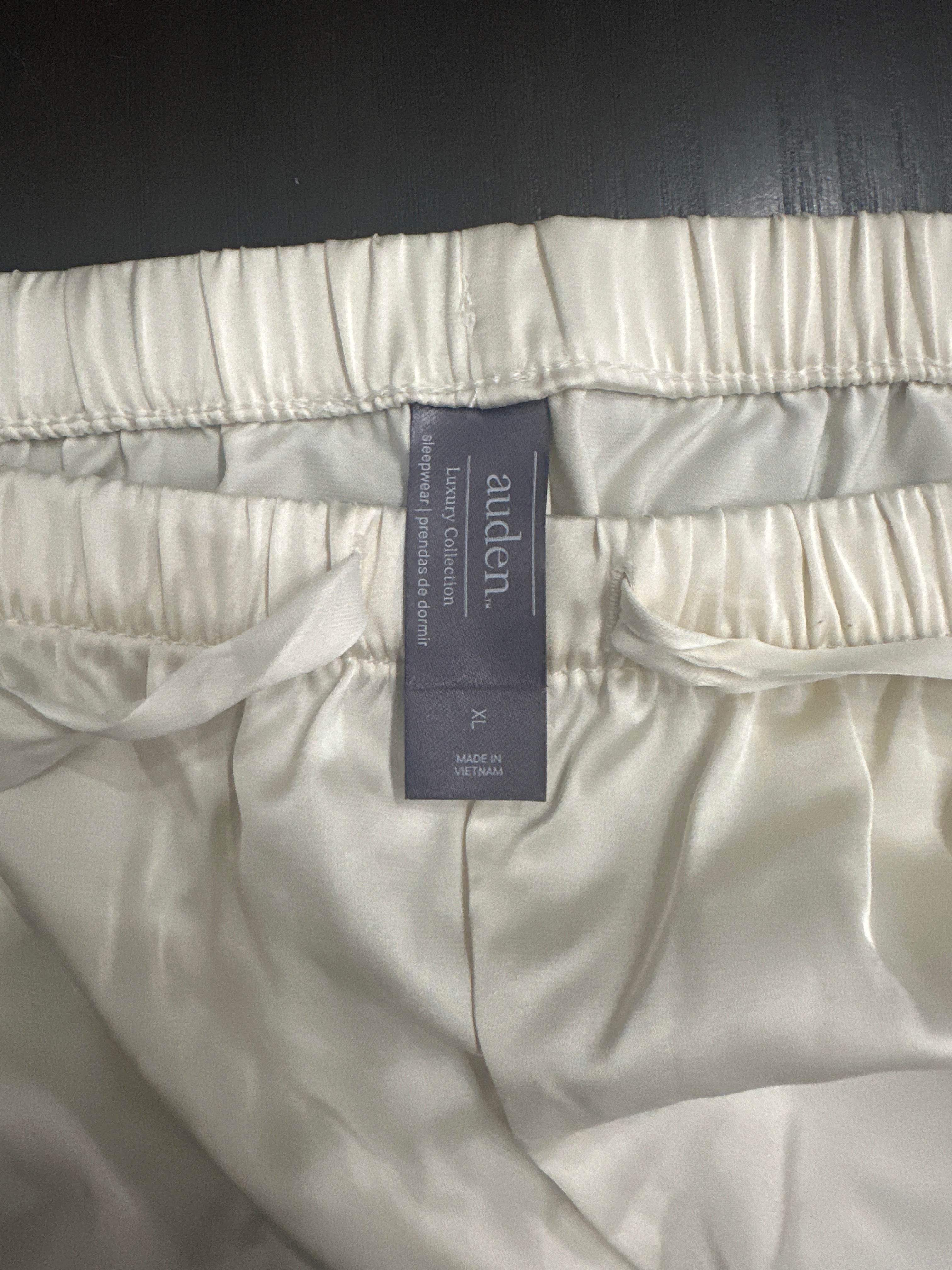 Auden Women’s Satin Pajama Shorts Sleepwear Lounge
