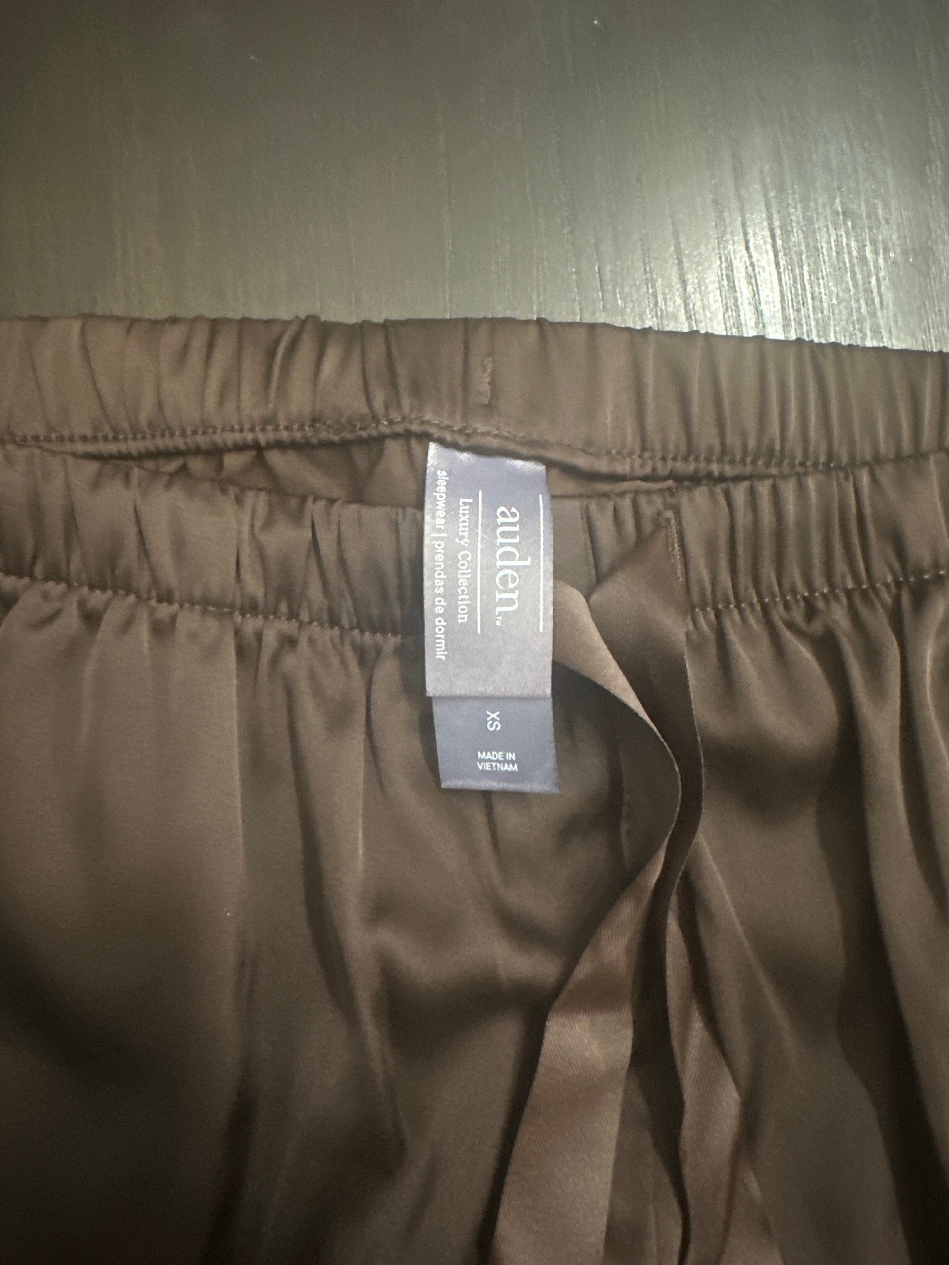 Auden Women’s Satin Pajama Shorts Sleepwear Lounge