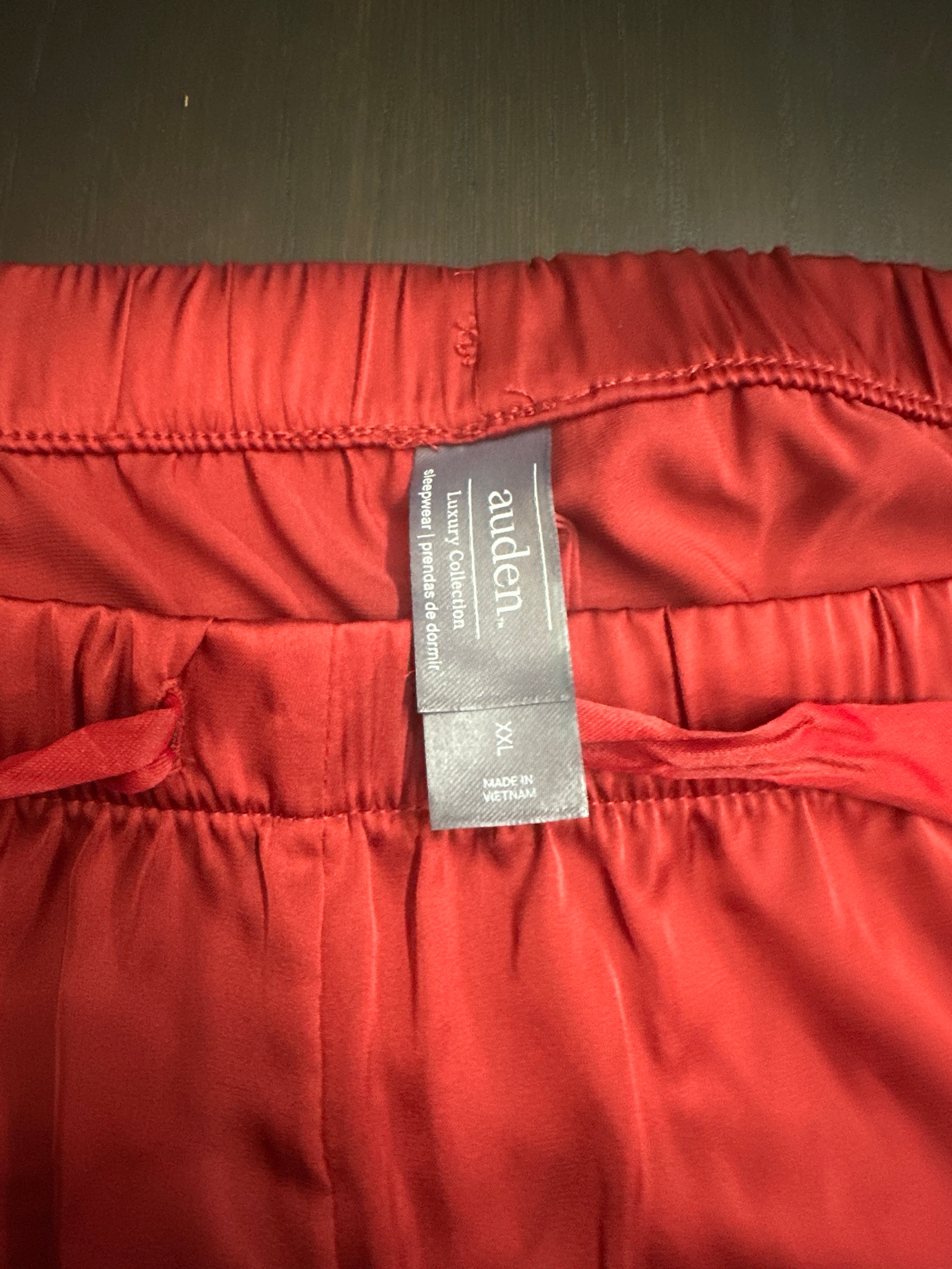 Auden Women’s Satin Pajama Shorts Sleepwear Lounge