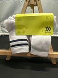 All in Motion men's white crew socks 6-pack