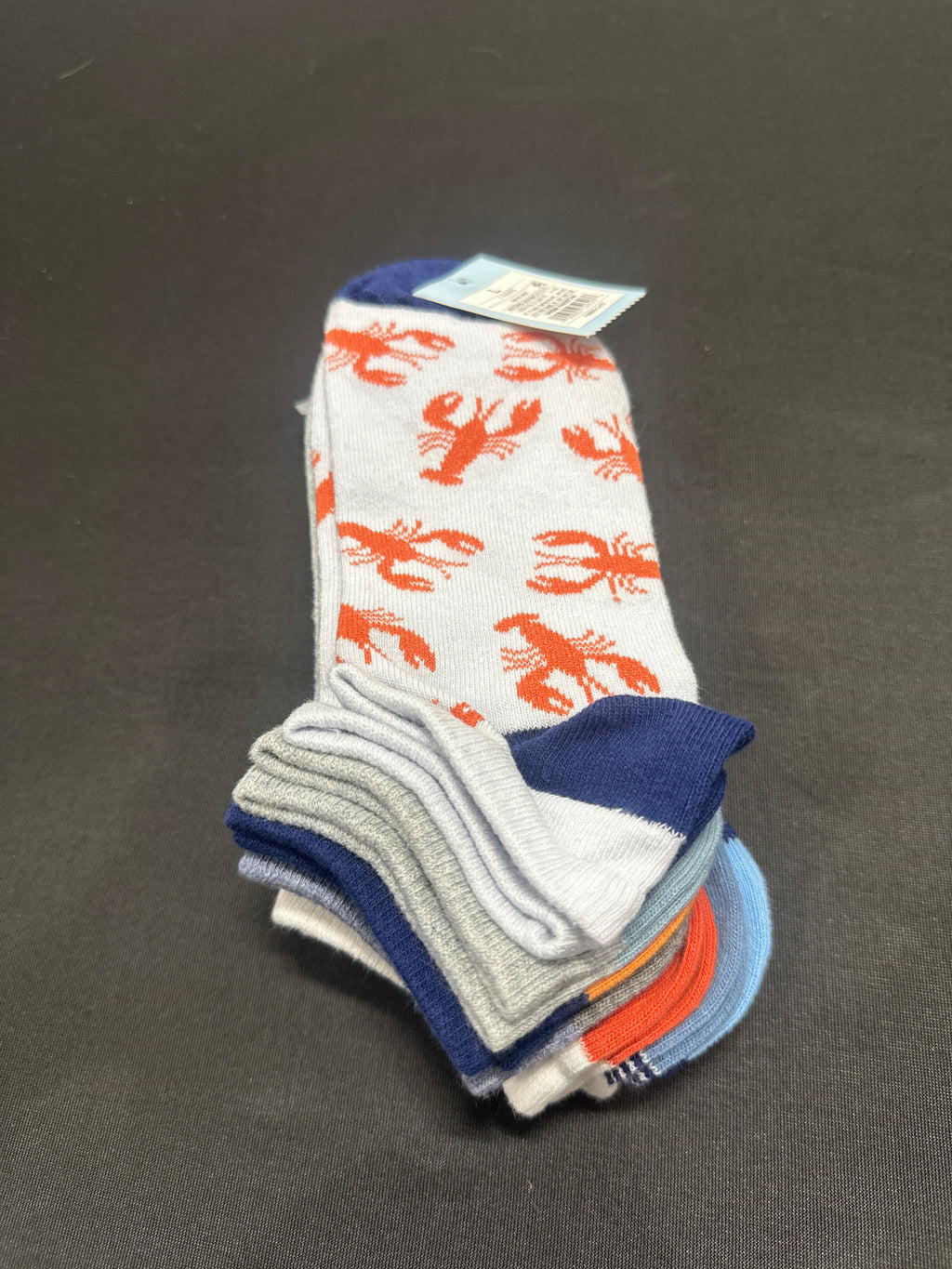 Cat & Jack Boys Low-Cut Socks 7 Pairs L 3-7