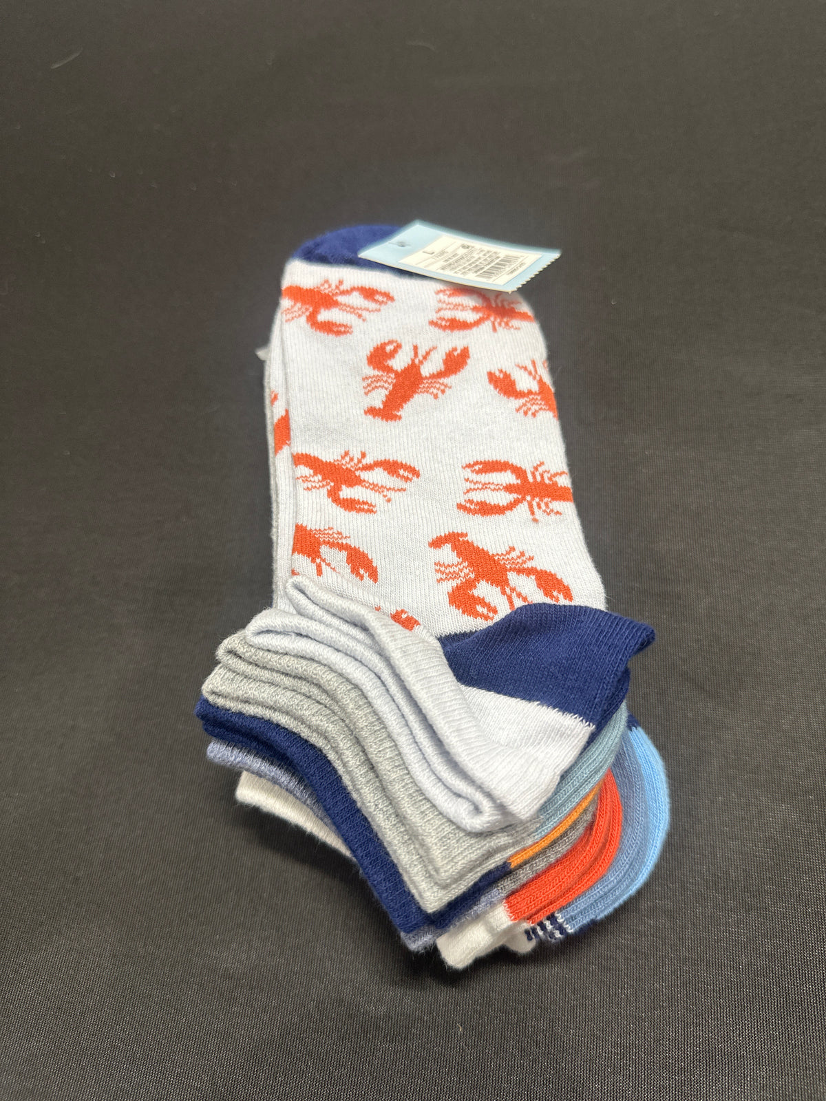 Cat & Jack Boys Low-Cut Socks 7 Pairs L 3-7