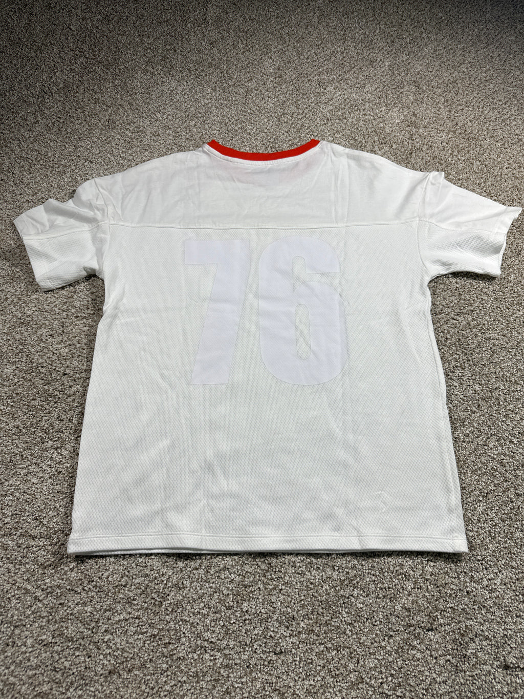 Cat & Jack Kids White City Athletics 76 Oversized T Shirt Size XL 14