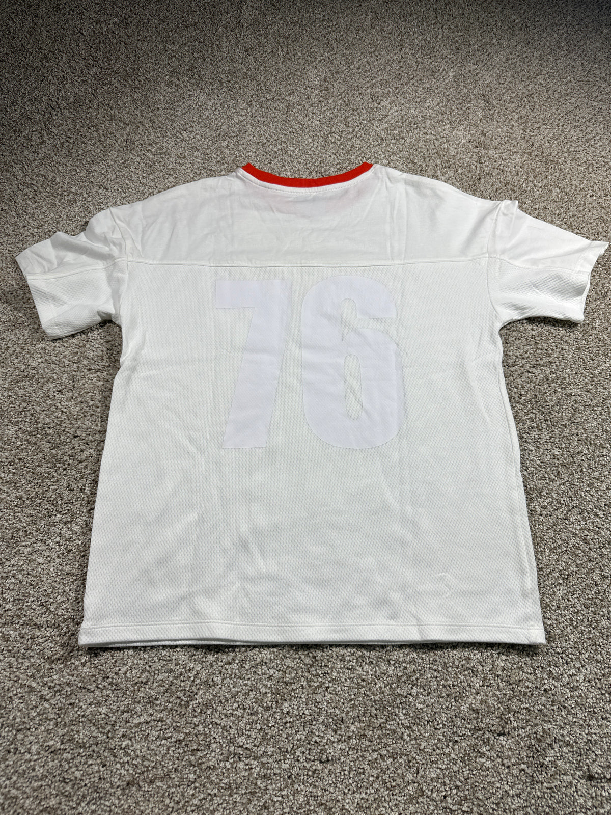 Cat & Jack Kids White City Athletics 76 Oversized T Shirt Size XL 14