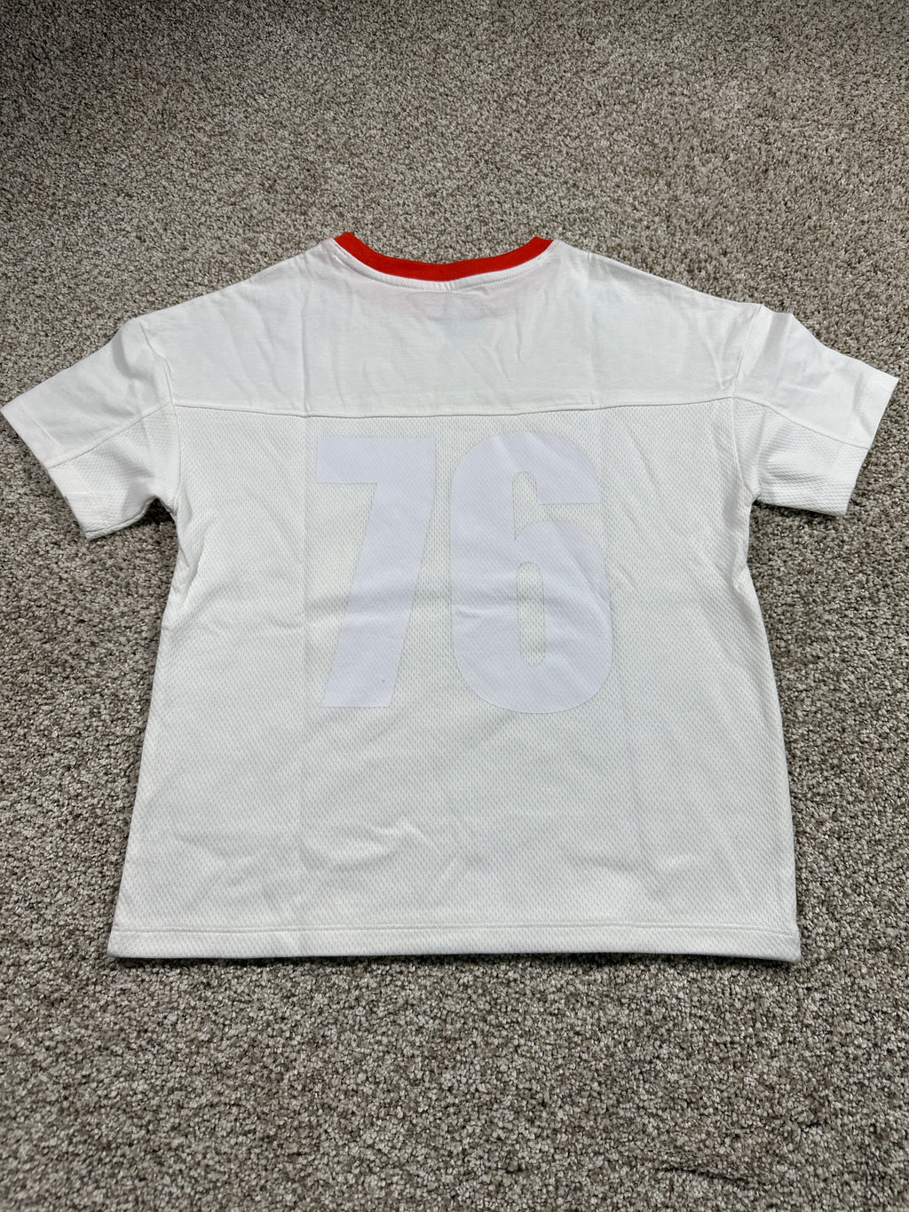 Cat & Jack Kids White City Athletics 76 Oversized T Shirt Size M 8