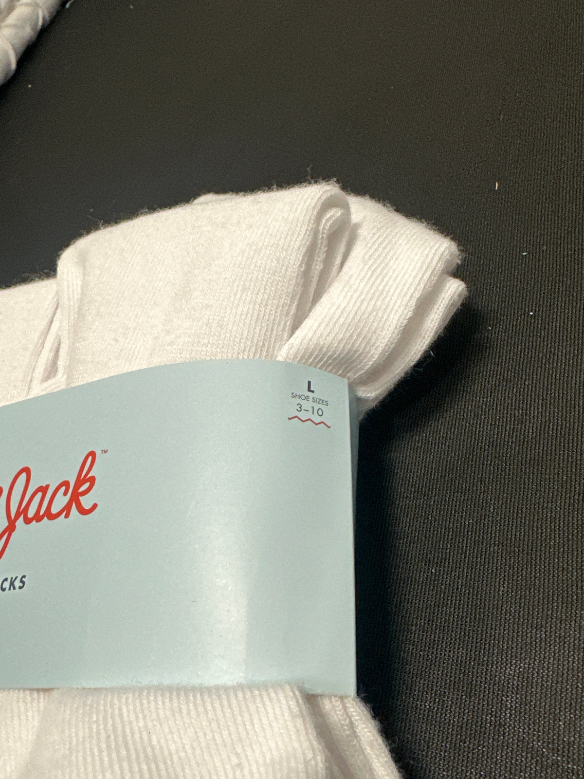 Cat & Jack girls white ankle socks 6-pack