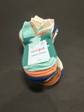 Cat & Jack kids multicolor ankle socks 7 pack, size S