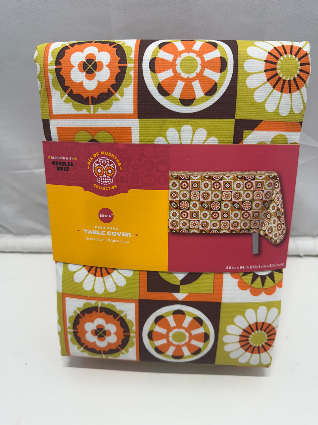 Cecilia Ruiz Día de Muertos 60 x 84 table cover - view 1