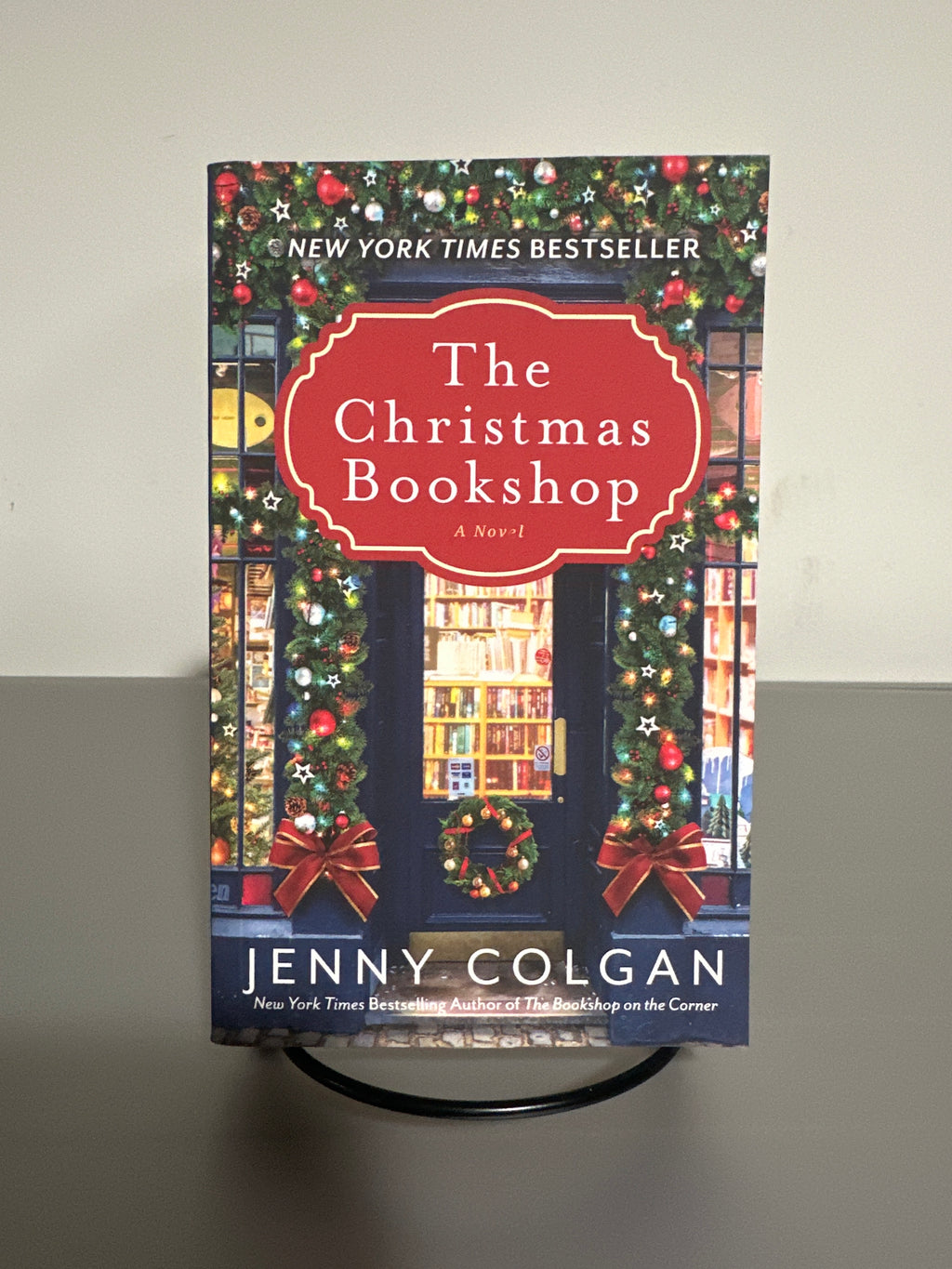 The Christmas Bookshop by Jenny Colgan paperback product photo 1