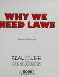 Why we need laws by Bertram Wilberforce Hardcover Children's Book
