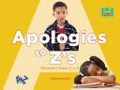 Apologies to Zs by Mary Elizabeth Salzmann Hardcover