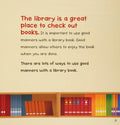 Manners with a library book by Amanda Doering Tourville Hardcover Children's Boo