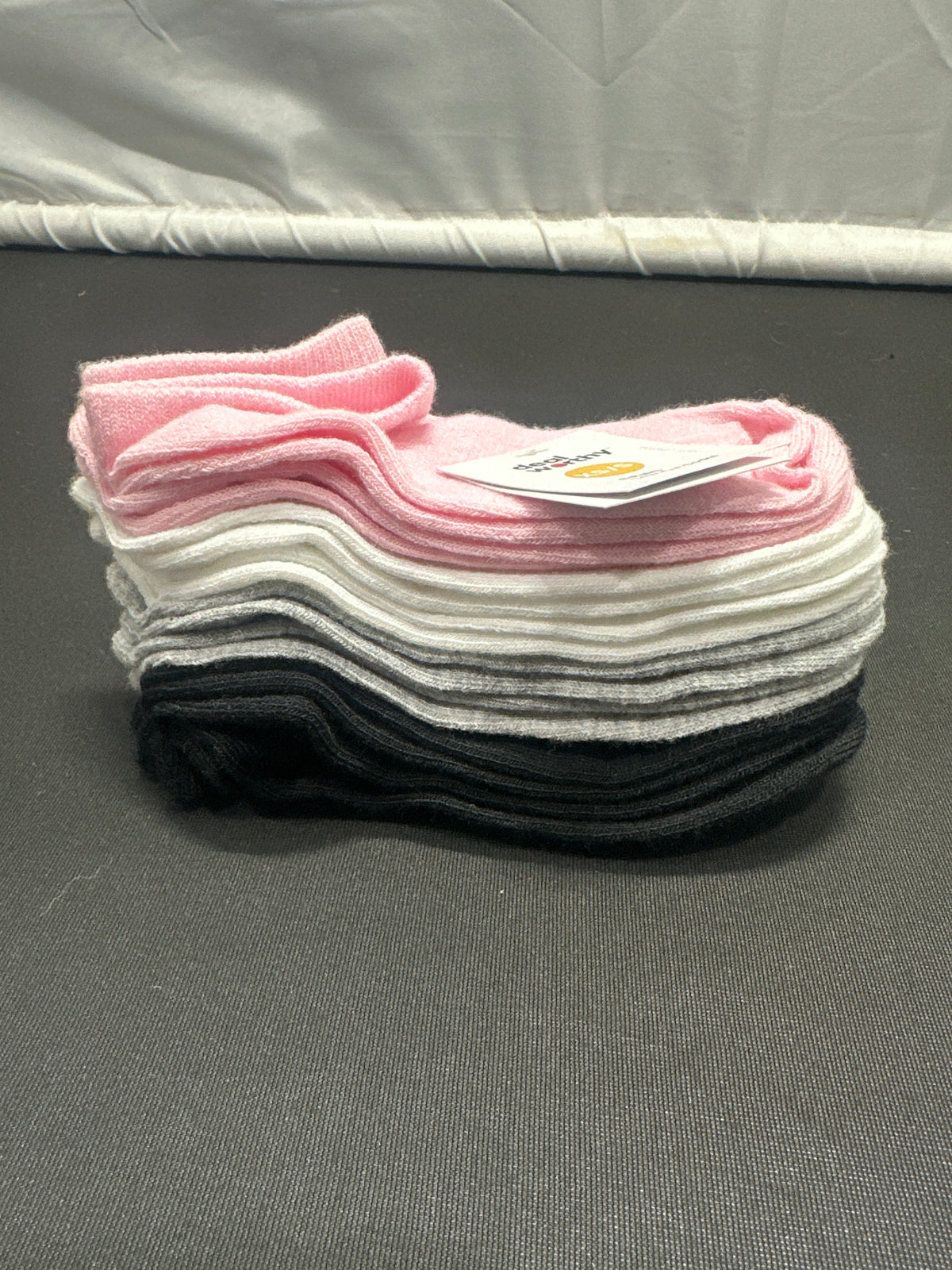 dealworthy Girls Pink Low-Cut Socks 8 Pack XS/S - photo 2